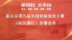 眉山市第九屆中國創(chuàng)新創(chuàng)業(yè)大賽（四川賽區(qū)）參賽條件獎(jiǎng)補(bǔ)政策